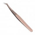 Rose Gold Plasma Coated Tweezers